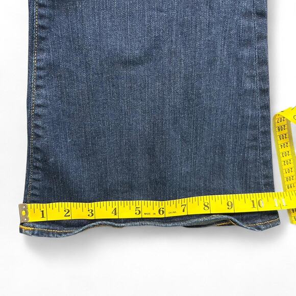 True religion blue low rise flare jeans size 26x34 - Picture 7 of 7